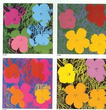 Warhol flowers