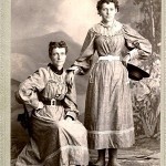 Helga & Clara Estby walk