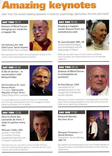 Happiness conference keynotes Brisbane 2011