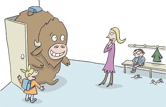 A spread from Is Your Buffalo Ready for Kindergarten?