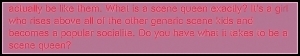 what-is-a-scene-queen