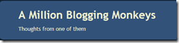 A Million Blogging Monkeys