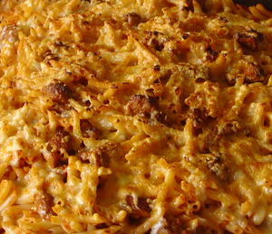 Macaroni with cheese