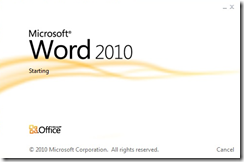 MS Word 2010 Track Changes Problem