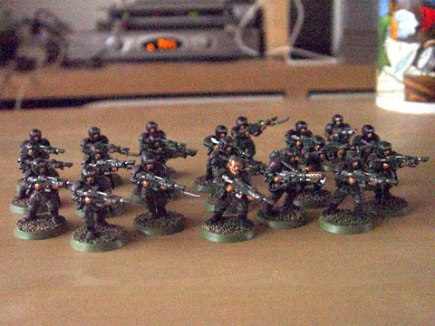 Warhammer 40,000 Imperial Guardsmen