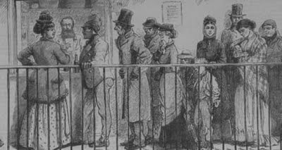 Queue of 19thC types
