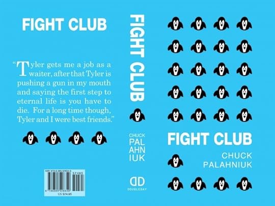 'Fight Club' fan-made dust jacket by Ben Perry
