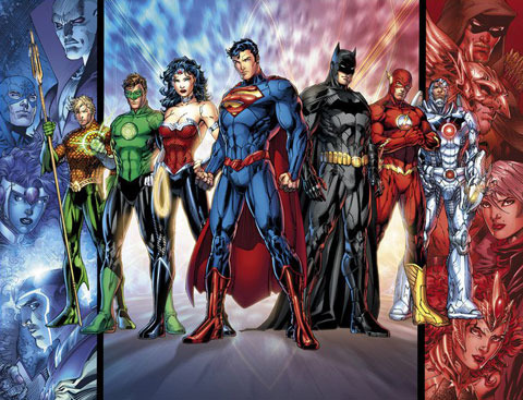 DC Relaunch Jim Lee leaked artwork for Justice League