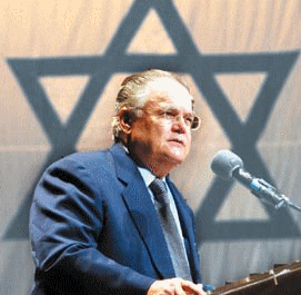 Pastor John Hagee is a major financial supporter of Shurat Hadin, the Israel Law Center behind the legal campaign against the Gaza Freedom Flotilla
