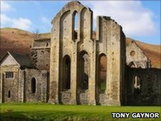 Valle Crucis Abbey, courtesy Tony Gaynor