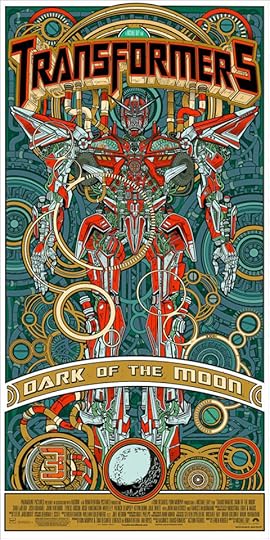 Art Deco Transformers Dark Side of the Moon