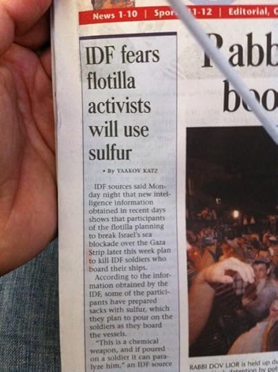 Israelis woke up on June 27 to a front page Jerusalem Post story claiming flotilla passengers planned violence against soldiers. The story has completely unraveled.