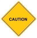 Caution sign