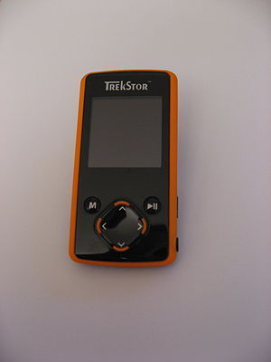 A MP3 Player from the Company TrekStor. The na...