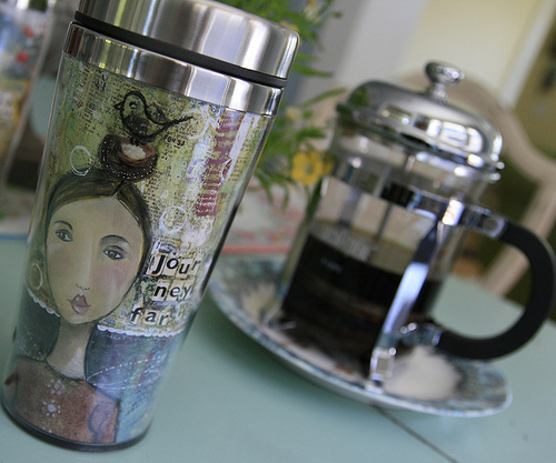 journey far travel mug