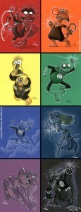 Muppet Green Lantern Corps