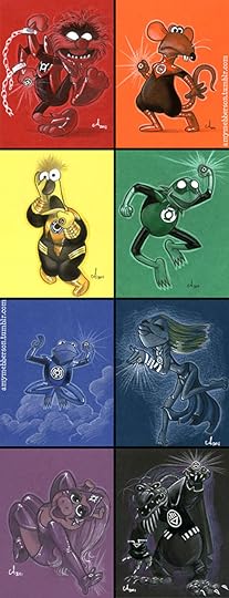 Muppet Green Lantern Corps