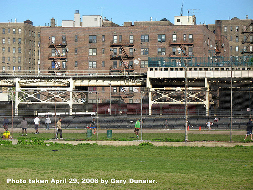 Macombs Dam Park, site of the new (2009) Yankee Stadium, 04/29/06