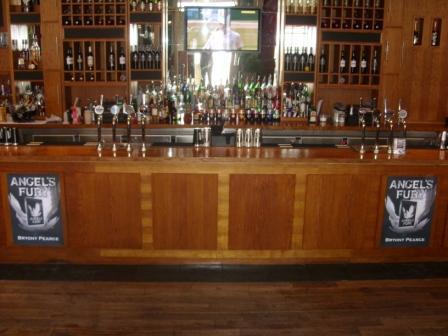 Before the party! Eddie's posters looking good ...