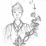 Joel Britton portrait sketch