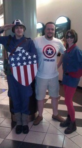 Meeting Captain and Bucky