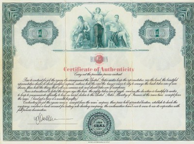 AN UPDATE ON THE JAPANESE BEARER BOND STORY