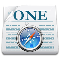 Page One extension for Safari