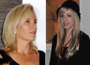 Caroline Gerardo & daughter Blaire Barbeau (2011)