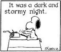 Snoopy Typing Bulwer Lytton Fiction Contest 2011 Results