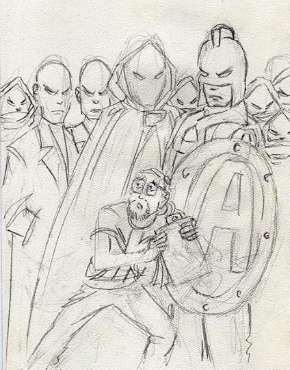 Exposition Rough Pencil Cover