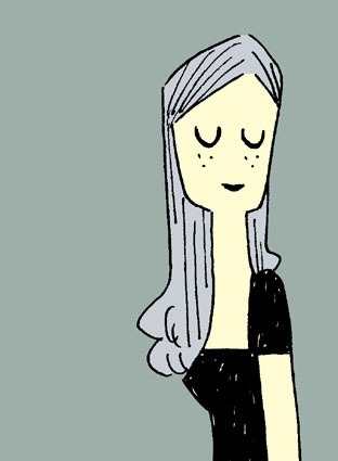 Grey hair