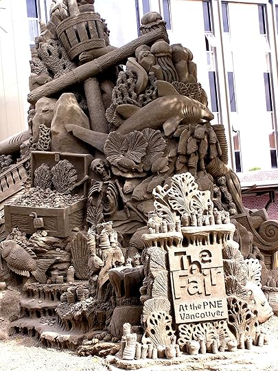 sand sculpture, PNE, sea, fair, exhibition