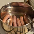 Normandzki hot dog z frytkami