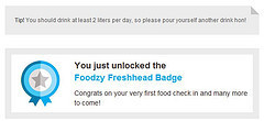 foodzy badge