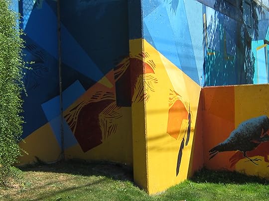 wall art, culture, East Van, Vancouver, art, crows, graffiti