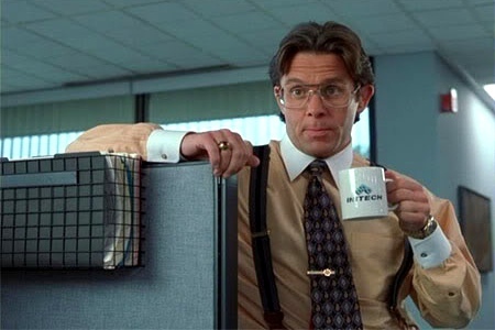 Lumbergh with Coffee