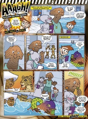 AAAGH from Doctor Who Adventues #230 by Simon Guerrier and Brian Williamson