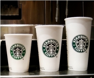 Starbucks coffee cup