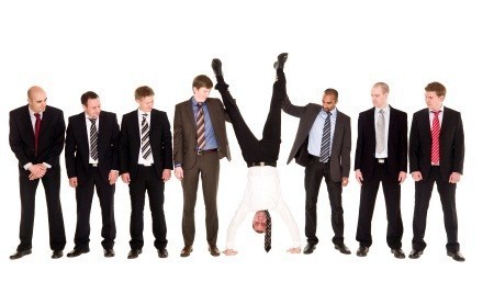 Group of businessmen