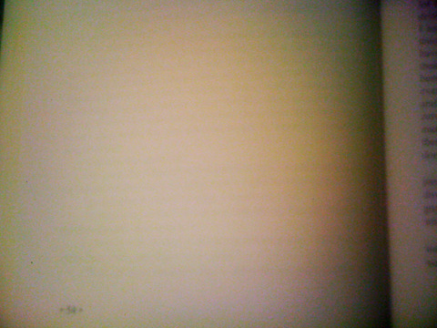 A blank that isn't blank...