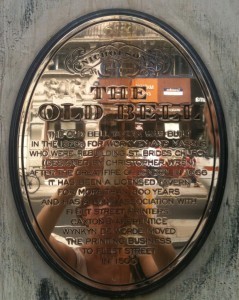 the old bell, pub, fleet street, london