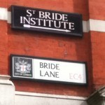 St Brides Church Street Sign