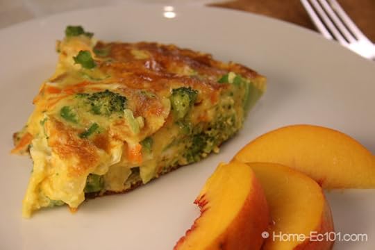 Broccoli Cheese Frittata