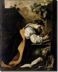 La Méditation by Domenico Feti -1589 - 1624