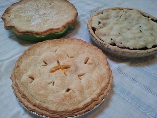 The peach and blueberry were good but the Shaker lemon was really the belle of the ball.