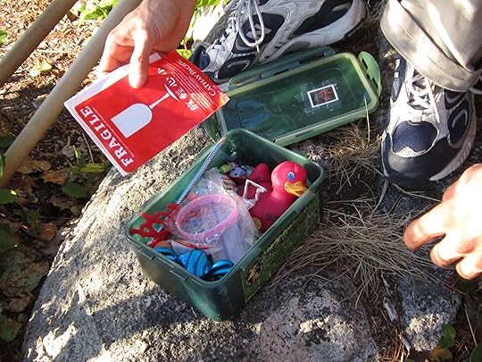 geocaching, Lighthouse Park, treasures, hide and seek