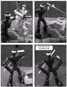 Stikfas Action Comic