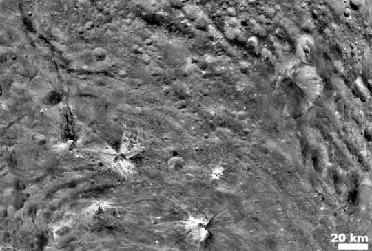 MORE CURIOUS IMAGES FROM NASA'S DAWN MISSION TO ASTEROID VESTA