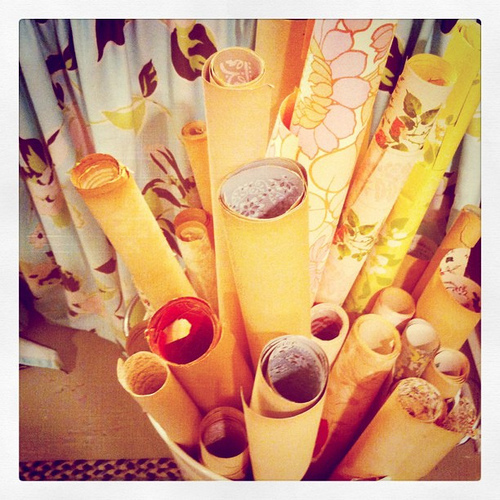 Vintage wallpaper collection