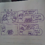 Defeated by the internet (diary comic) on Twitpic